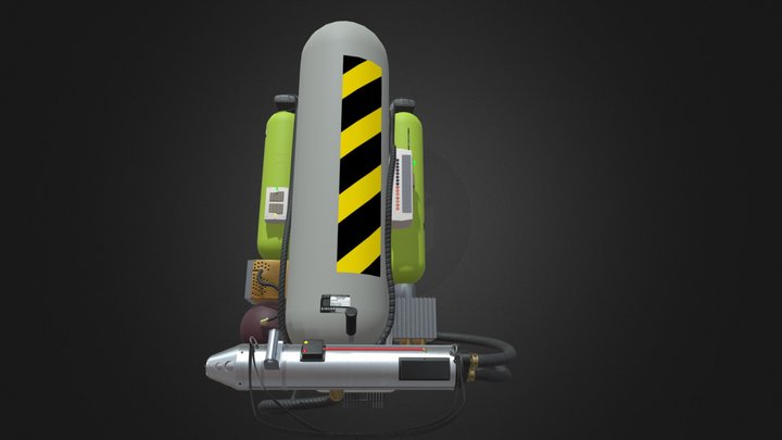 Ghostbusters 2 Slimer Blower 3D Model
