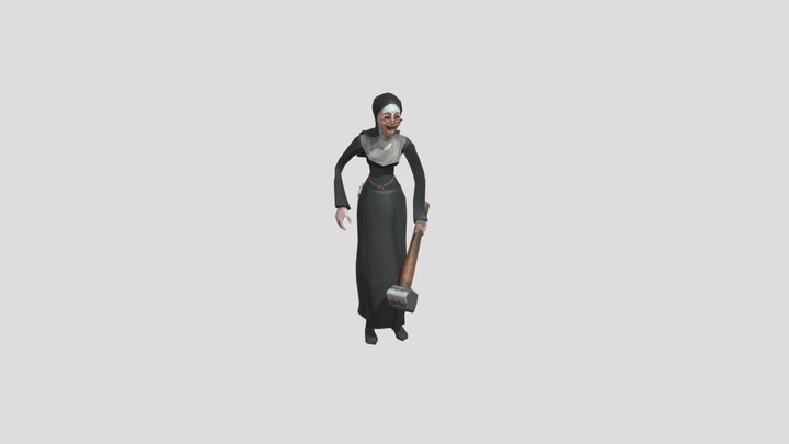 NunController 3D Model