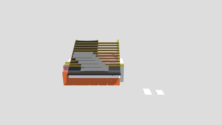 3D - Plain Tile PL30_EVE3 3D Model