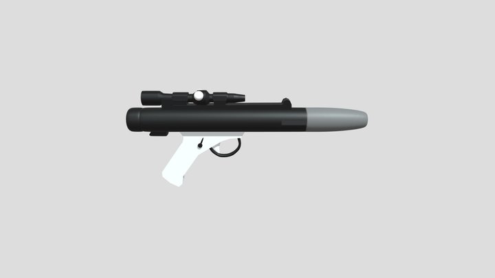 Blaster Proyecto 3D Model