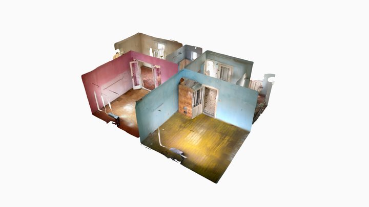 Felújítandó ház 3D Model