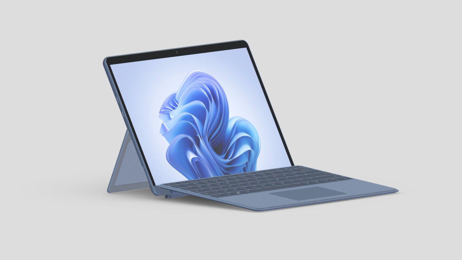 Microsoft Surface Pro 9 Blue - Buy Royalty Free 3D model by Frezzy ...