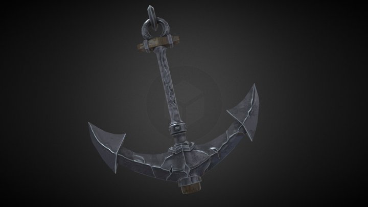 Dreadnaught Anchor Axe 3D Model
