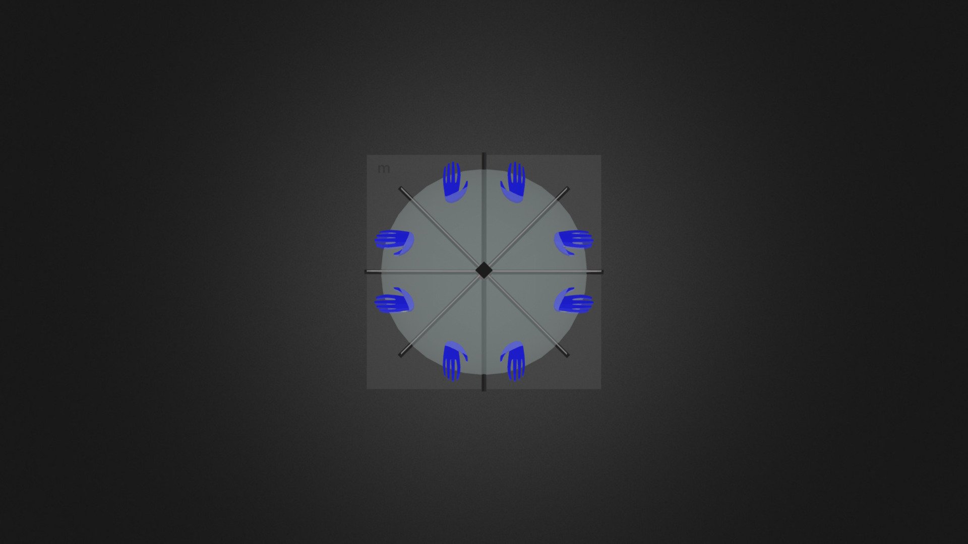 Stereographic Projection: 4/mmm
