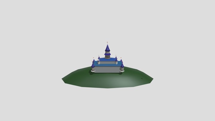 Castle Blender 3D Model