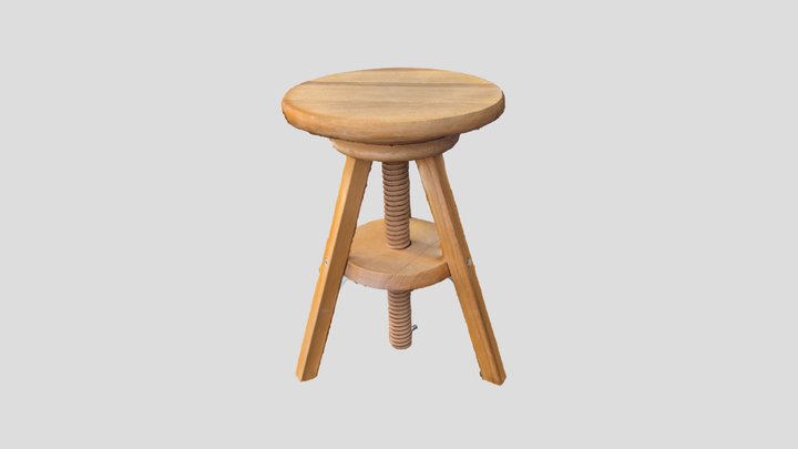 Piano chair 3D Model