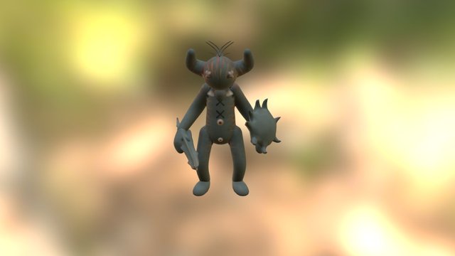 Caballero De La Tela 3D Model