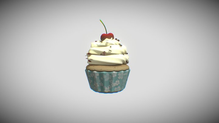 Cupcake 3D Model