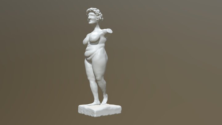 Body positive Venus 3D Model