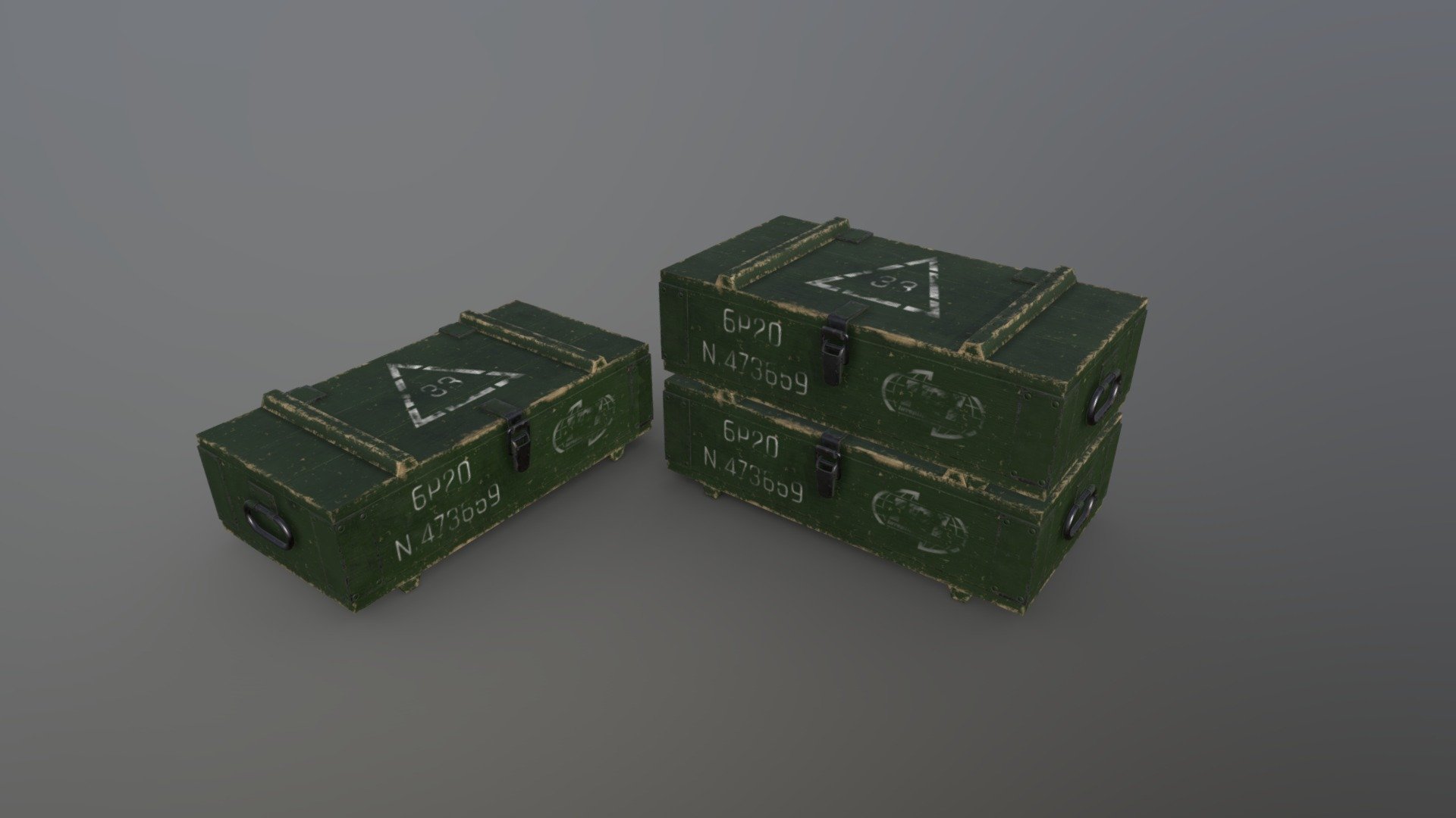 Simple military box