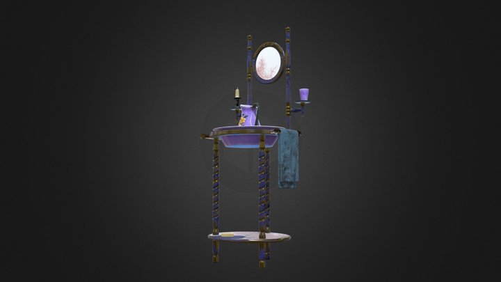Cursed washstand 3D Model