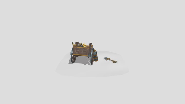 [student work] dwarf carriage 3D Model