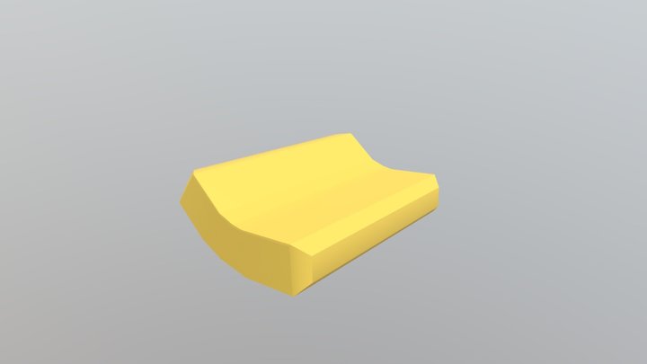 Modern Couch S 3D Model