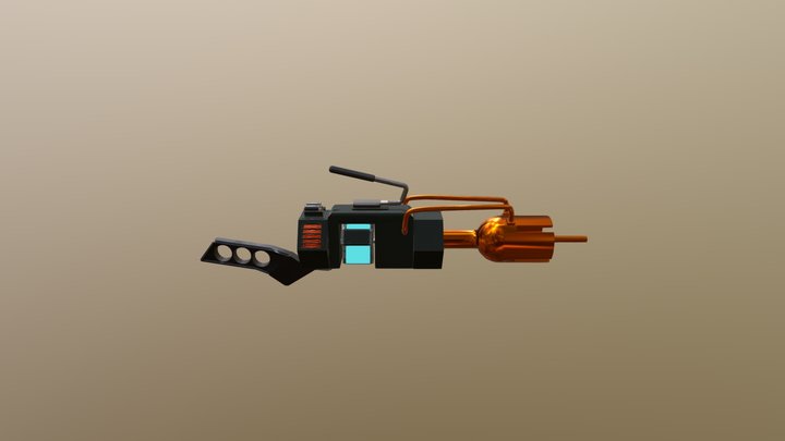Tau Cannon (V2) 3D Model