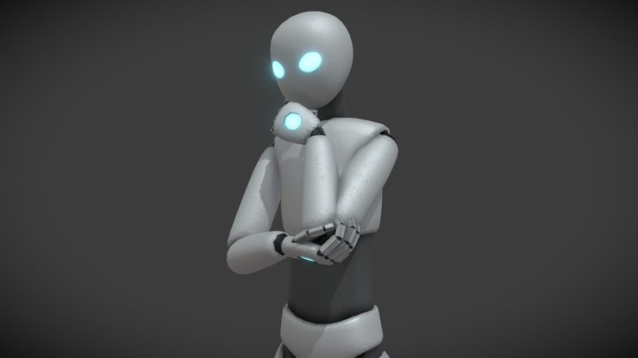 Android - Hex 3D Model