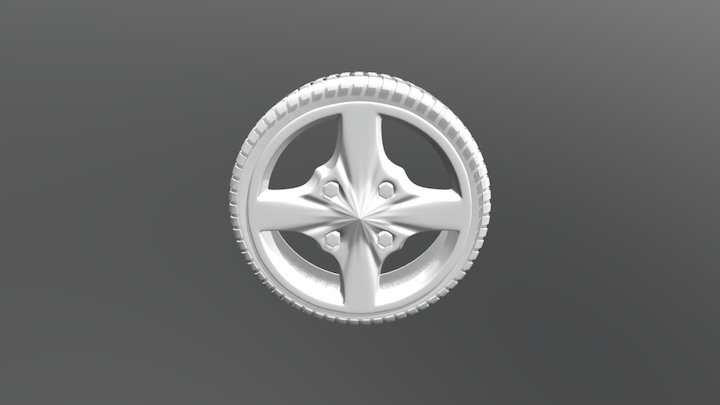 CGC Wheel Excercise 3D Model