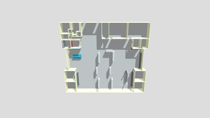JP Library 3D Model
