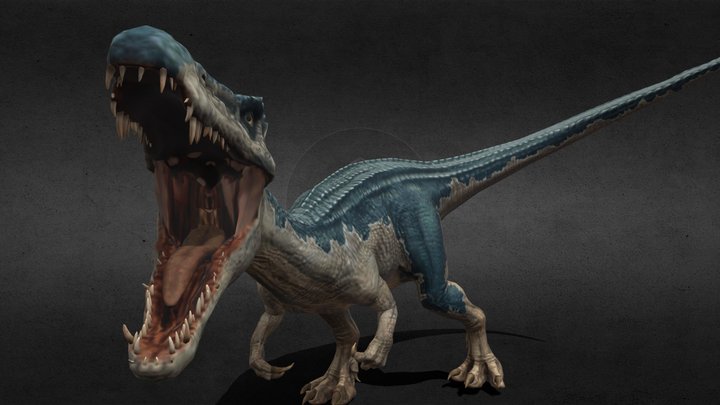 JW Primal Ops Baryonyx 3D Model