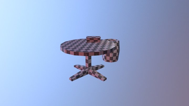 Mapeamento Mesa 3D Model