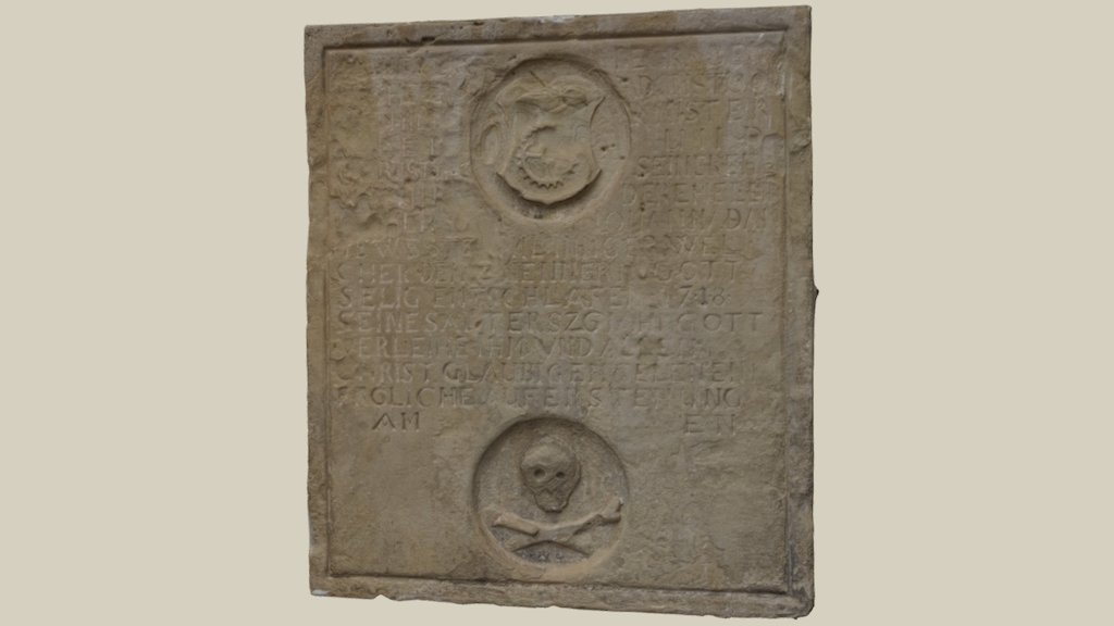 Epitaph 3D model by noe3d.at (www.noe3d.at) [f39360c] Sketchfab