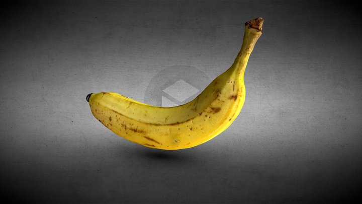 Banana – Free 3D Model STL