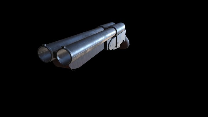 DMC1 shotgun 3D Model