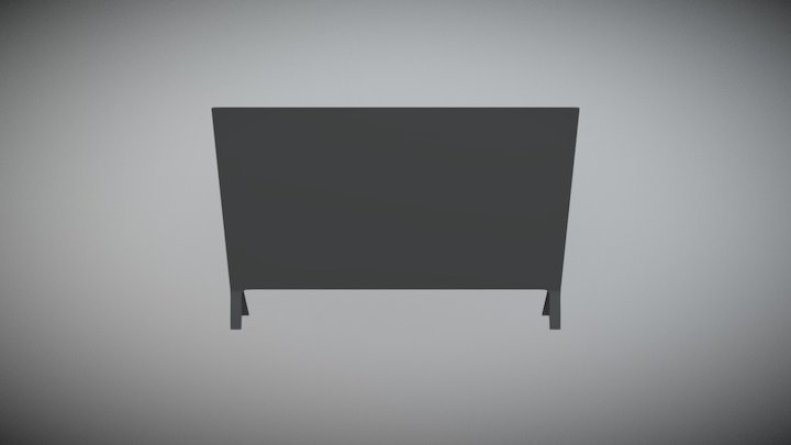Sony Z9D LED 4K Ultra HD Television by Kwik 3D Model