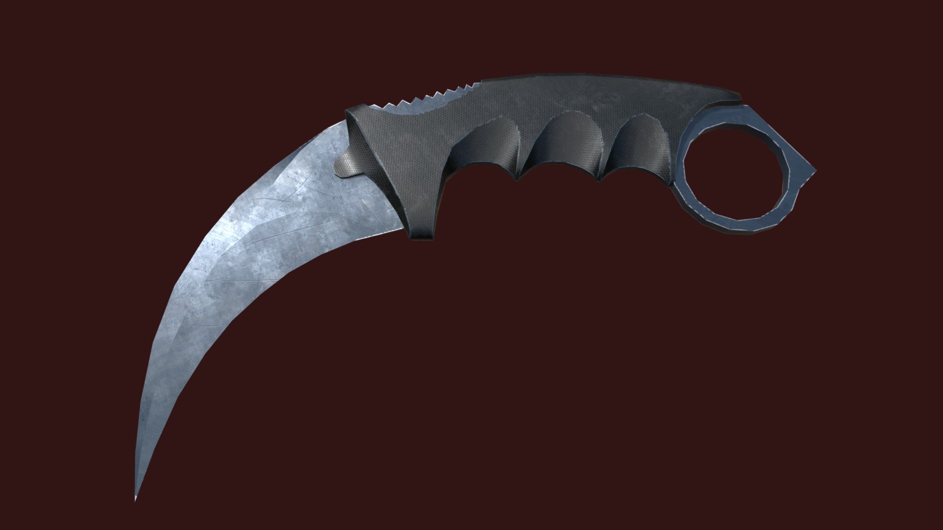 Pisau Karambit - Download Free 3D model by AdityaEP (@Adityaep93 ...