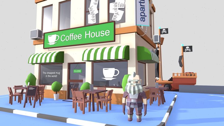 Diorama 3D Model