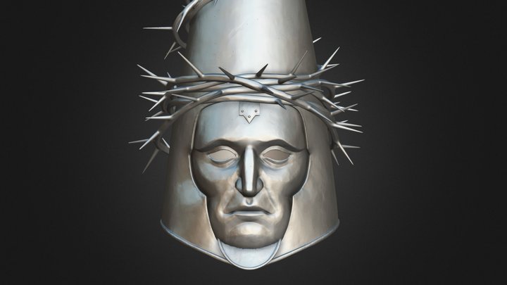 Blasphemous Helm- Penitent One 3D Model