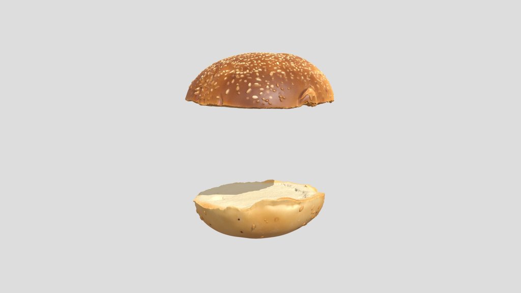 Floating Sesame Bun