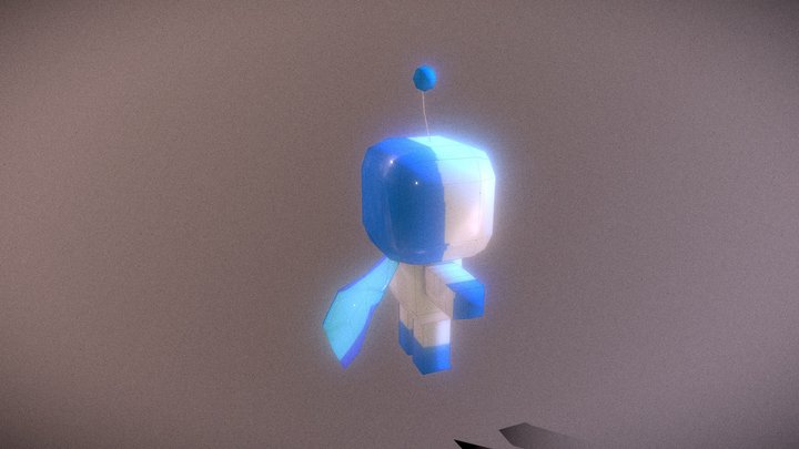 Astro Bot 3D Model