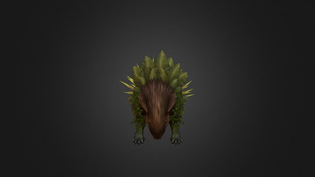 Porcupine New 3D Model