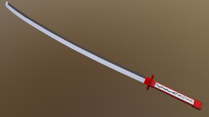Murasame - Akame ga Kill 3D Model