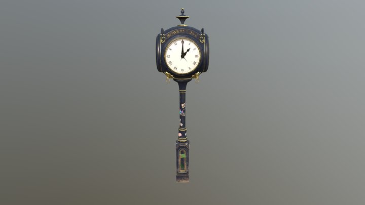 Clock Final 3D Model