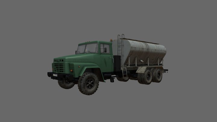 Kraz 250 cement carrier