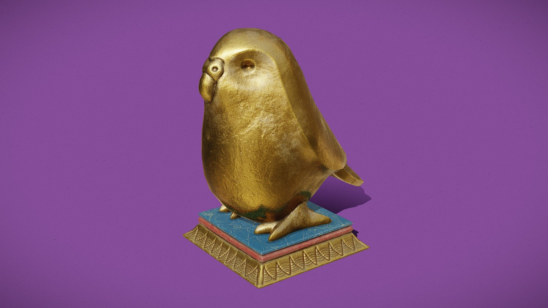 Kakapo Figurine Game Asset - Buy Royalty Free 3D model by 3D Chop Art ...