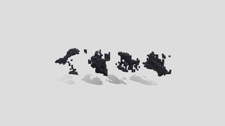witherstorm Growth 19 - 22 3D Model