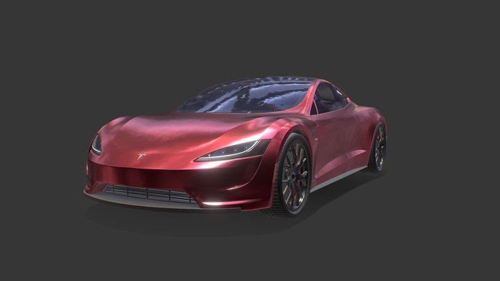 Tesla model S roadster 3D Model