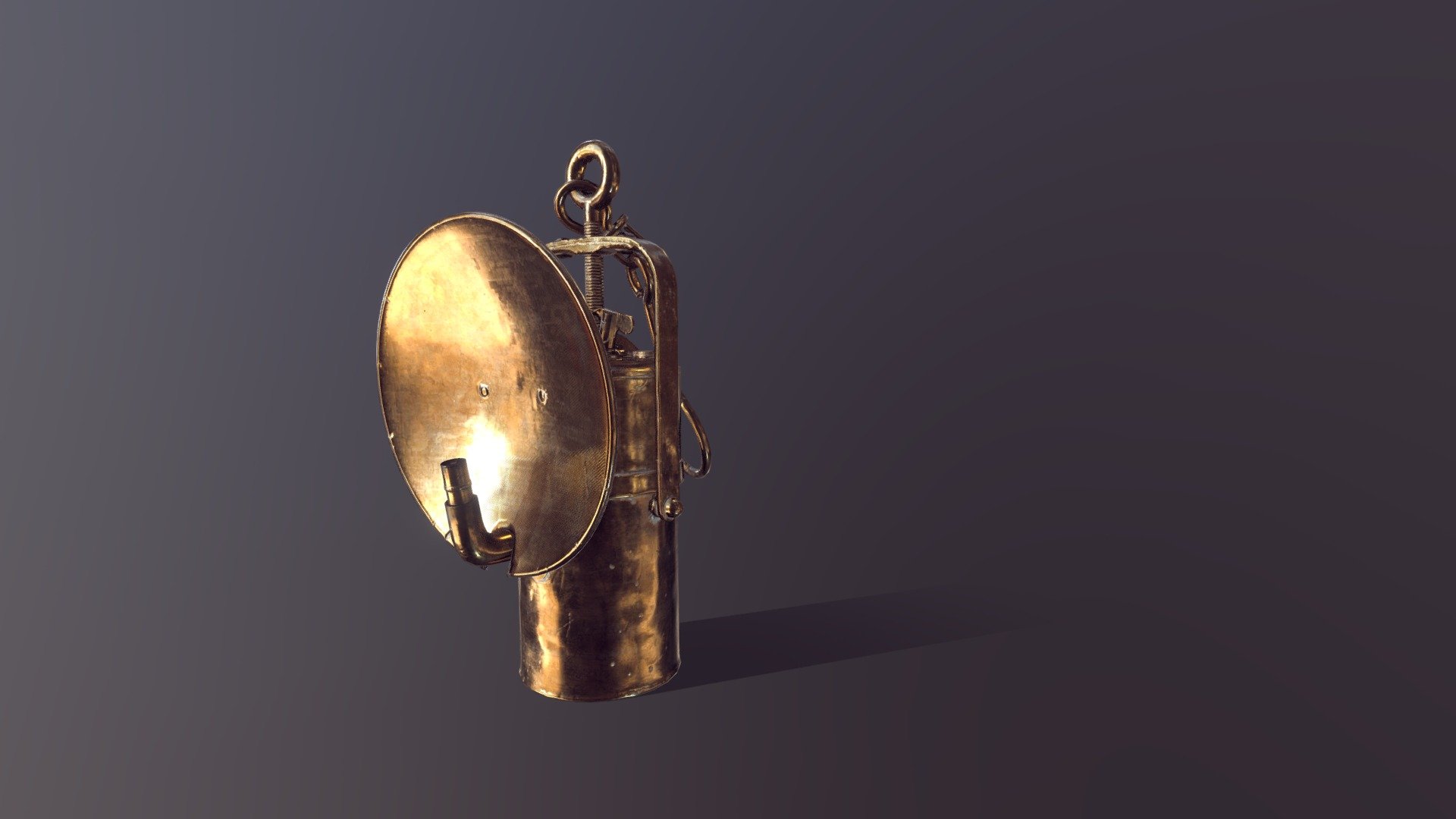 Acetylen - Handlampe 1930