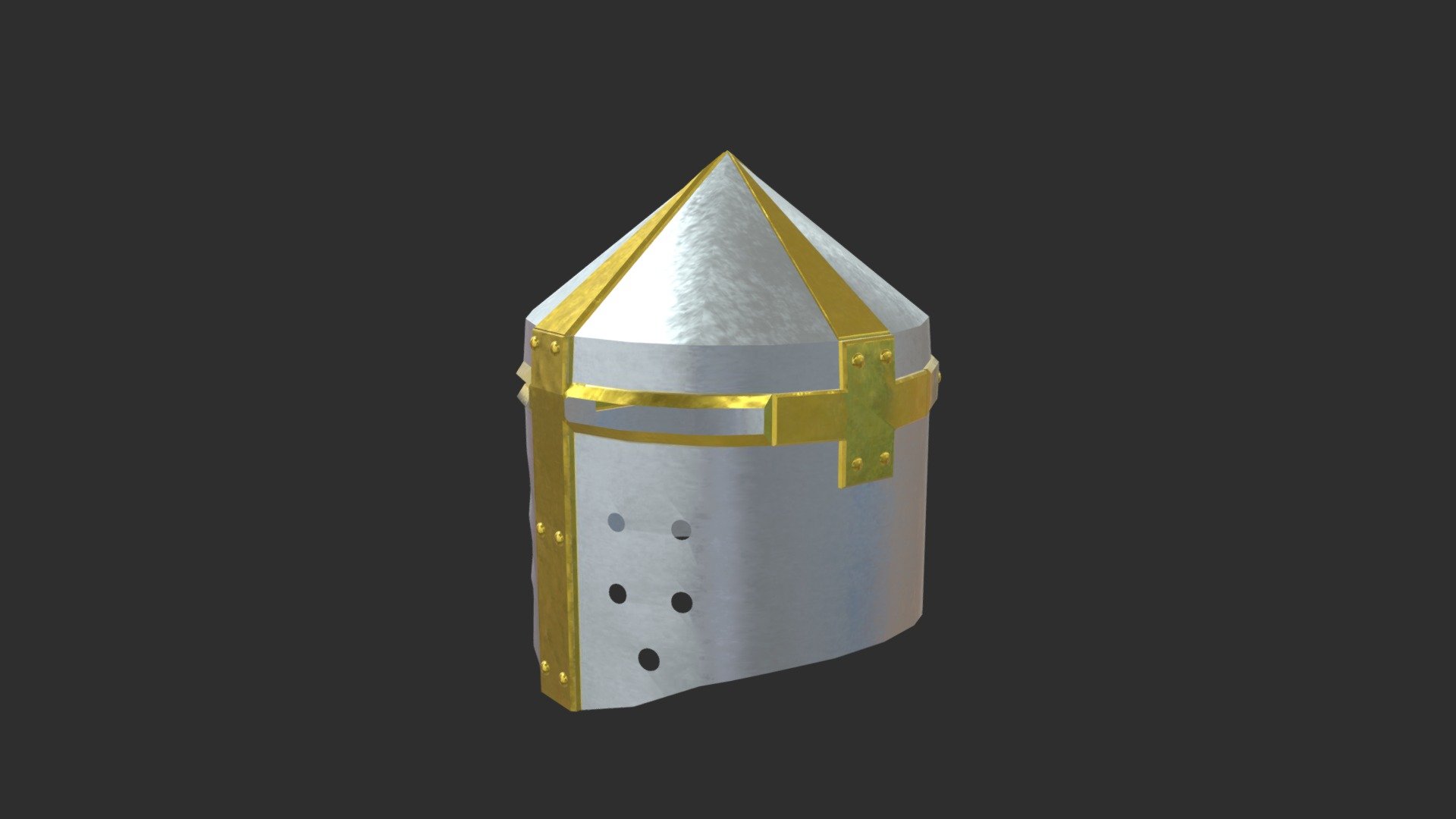 Knight Helmet - 3D model by TylerWarren [f39eecb] - Sketchfab