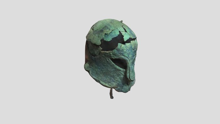 Casco Corintio del Museo de Málaga 3D Model