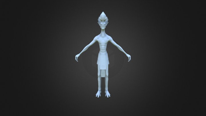 Alien : Ao & Normal test 3D Model