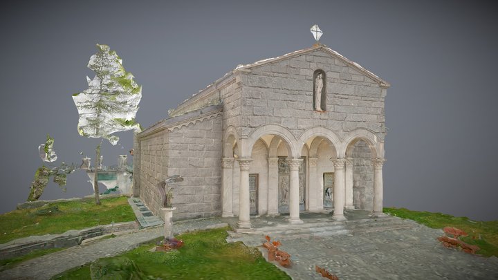 Chiesa di Sant'Edoardo - Sestrieres (TO) - Italy 3D Model