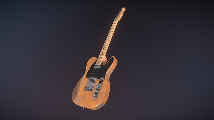 Fender Telecaster 3D Model