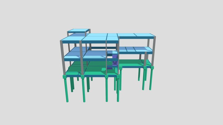 projeto estrutural 3D - Rejane Albuquerque 3D Model