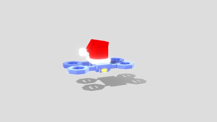 Pixel drone 2.0 3D Model