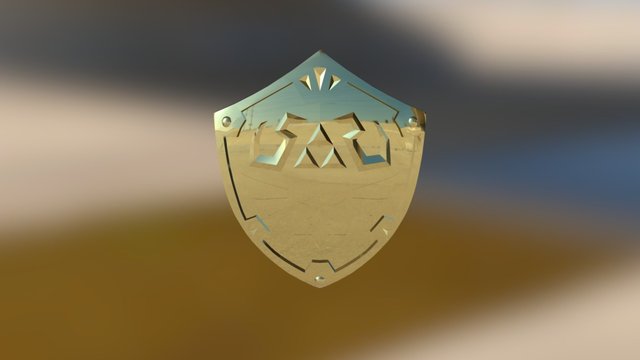 Hylian Shield - Skyward Sword 3D Model