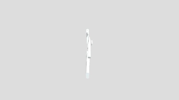 Guns low poly 3D Model