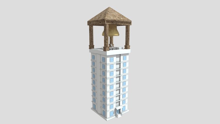 Bell Tower 3D Model